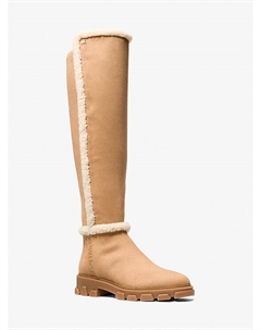 Сапоги Ridley для верховой езды с отделкой из искусственной овчины, коричневый Michael kors