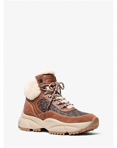 Ботинки Darius из комбинированных материалов, коричневый Michael kors