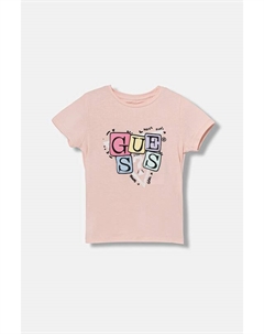 Детская футболка, розовый Guess