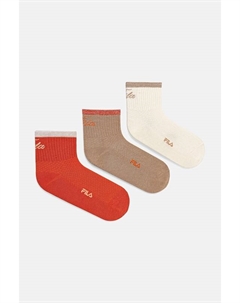 Носки 3 пары, оранжевый Fila