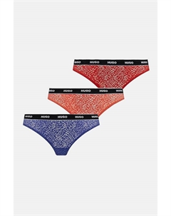 Три пары стрингов, мультиколор Hugo