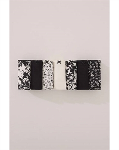 Хлопковые стринги 7 шт, черный Women'secret