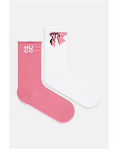 Носки 2 пары, розовый Hugo