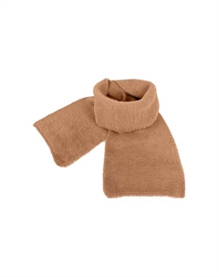 Детский шарф с добавлением шерсти DORIO, коричневый Jamiks