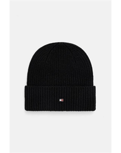 Кашемировая шапка, черный Tommy hilfiger