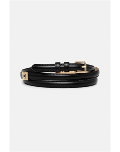 Кожаный ремень, черный Guess