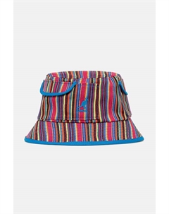 Шляпа STRIPE BUCKET в полоску, мультиколор Kangol
