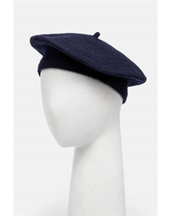 Шерстяной берет, темно-синий Answear lab