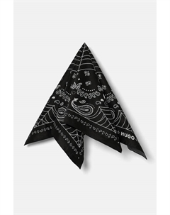 Хлопковый платок, коричневый Hugo