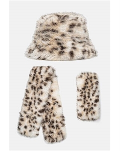 Шапка и шарф, белый Answear lab