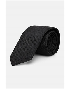 Шелковый галстук, черный Hugo