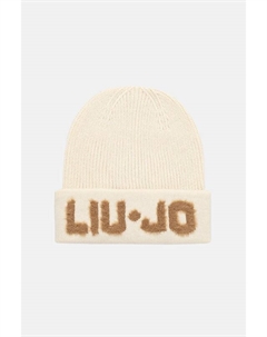 Шапка с шерстью, бежевый Liu jo