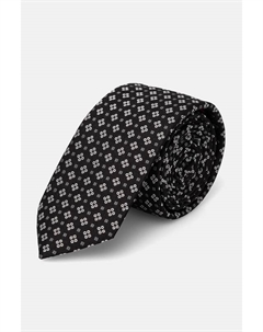 Шелковый галстук, черный Hugo