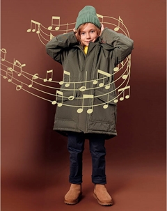 Бежевые детские угги из велюра Mascotte junior