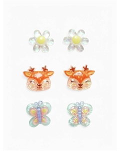 Серьги-клипсы детские на магните Выбражулька