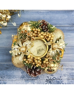 Подсвечник на одну свечу Зимнее волшебство