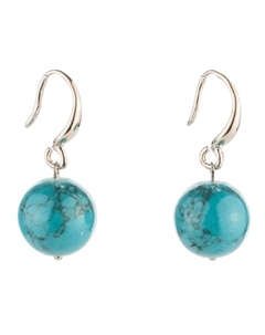 Серьги Бусики-колечки