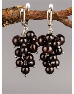 Серьги Бусики-колечки