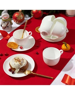 Набор чайный Table Blanche 12 предметов на 6 персон Zapel