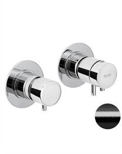 Смеситель для душа X Style XT96CFP с термостатом цвет Черный брашированный хром Remer