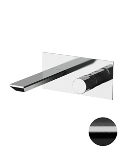 Смеситель для раковины Edge EG515CFP цвет Черный брашированный хром Remer