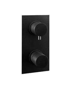 Смеситель для душа Edge EG592CFP цвет Черный брашированный хром Remer