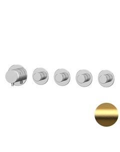 Смеситель для душа X Style N98D4PBG цвет Золото брашированное Remer