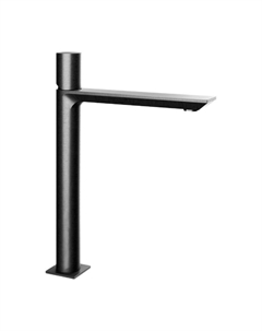 Смеситель для раковины Edge EG512LXLCFP цвет Черный брашированный хром Remer