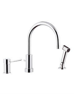 Смеситель для кухни Minimal N48332EU цвет Хром Remer