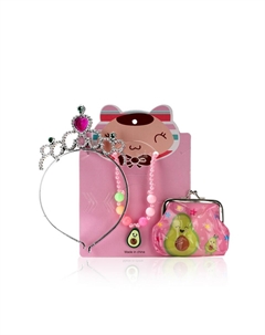 Набор аксессуаров для детей ( ободок, бусы, сумочка ) Ameli