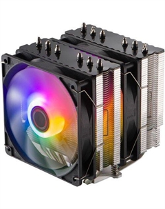 Устройство охлаждения(кулер) Red Cool RCA-200C, 4-pin, RGB, 120мм, серебристый, retail Azerty