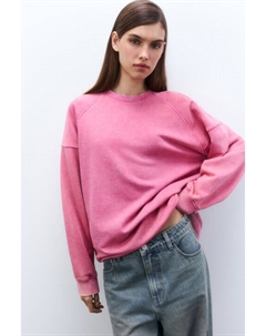 Свитшот утепленный с вареным эффектом Befree