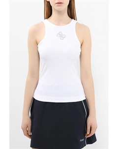 Топ без рукавов с логотипом Guess