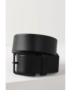 Черный ремень из кожи Hugo