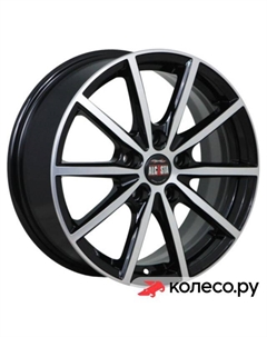 Литой диск M61 6.5x16/5*114.3 D66.1 ET40 BKF Alcasta