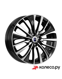 Литой диск Flanker (КС1097) 6.5x17/5*108 D63.35 ET50 Алмаз-черный Кик