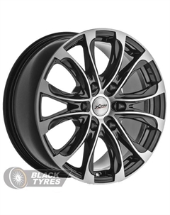 Литой диск X-134 8x18/6x114.3 D67.1 ET46, Черные X-trike