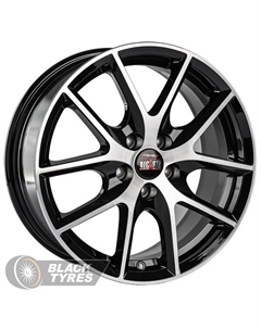 Литой диск M59 6.5x16/5x114.3 D66.1 ET40, Черные Alcasta