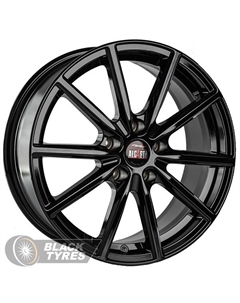 Литой диск M61 6.5x16/5x114.3 D67.1 ET43, Черные Alcasta