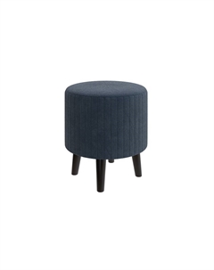 Пуфик Пуф Gala (Ткань/Массив Sohu Джинс/Венге) 41x41 Орматек