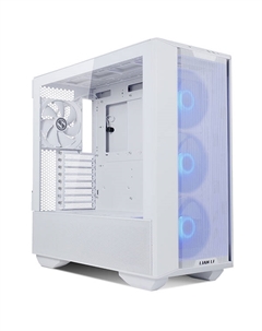 Корпус Lancool III RGB, EATX, Midi-Tower, 2xUSB 3.0, USB Type-C, RGB подсветка, белый, без БП (G99.LAN3RW.10R) Lian li