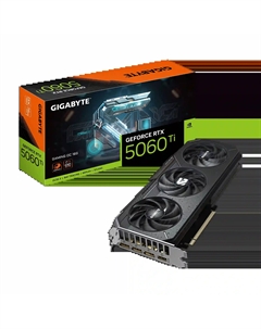 Видеокарта GIGABYTE GeForce RTX 5060 Ti Gaming OC 16G (GV-N506TGAMING OC-16GD) Gigabyte
