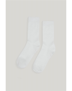 Удлиненные носки молочного цвета 2mood