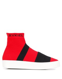 Трикотажные кроссовки с полосками Sonia rykiel