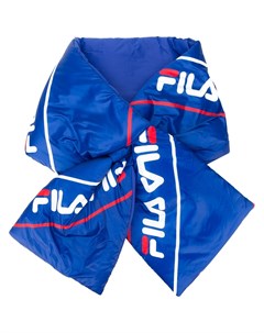 Дутый шарф с логотипом Fila