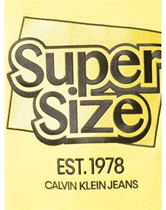 Толстовка с надписью Calvin klein jeans est. 1978