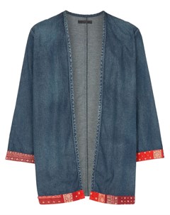 Куртка кимоно с контрастной отделкой Sophnet.