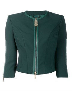 Укороченный приталенный пиджак Elisabetta franchi