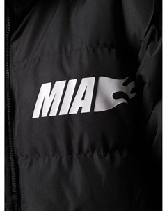 Пальто с логотипом Mia-iam