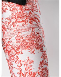 Облегающие шорты с цветочным принтом Melampo